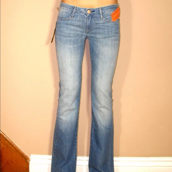 Earnest Sewn Ali Bootcut Y2K Vintage Bootcut Jeans Size 24 25 26 Low Rise New - Picture 5 of 6